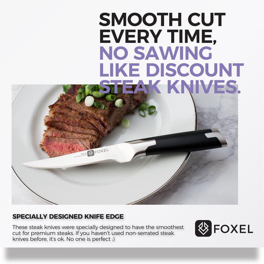 Rosewood Steak Knife Set – Hawkins New York